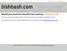 Tablet Screenshot of bishbash.com